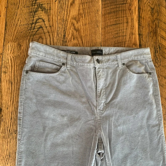 Talbots corduroy pants, straight leg pant - Picture 4 of 8